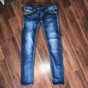 Rock Revival skinny jeans size 27; inseam 30”